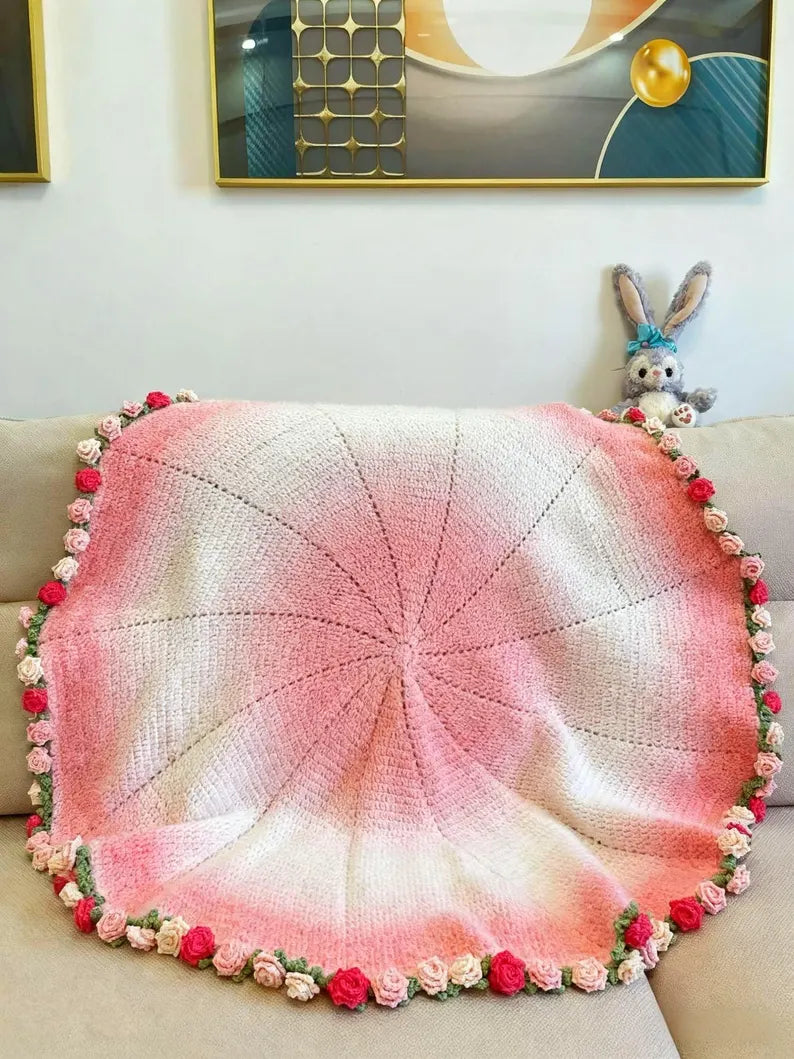Rose Blanket pink