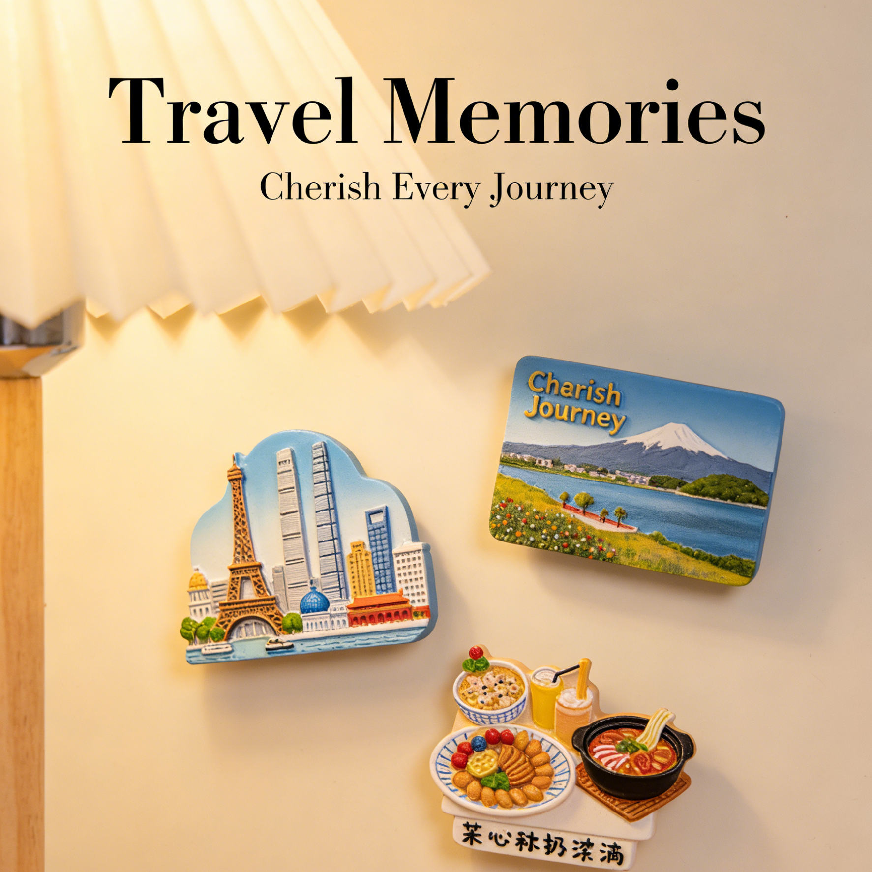 Manufacture Custom Design Aluminum Miami Beach Tourist Souvenir Metal Car License Plate Fridge Magnet