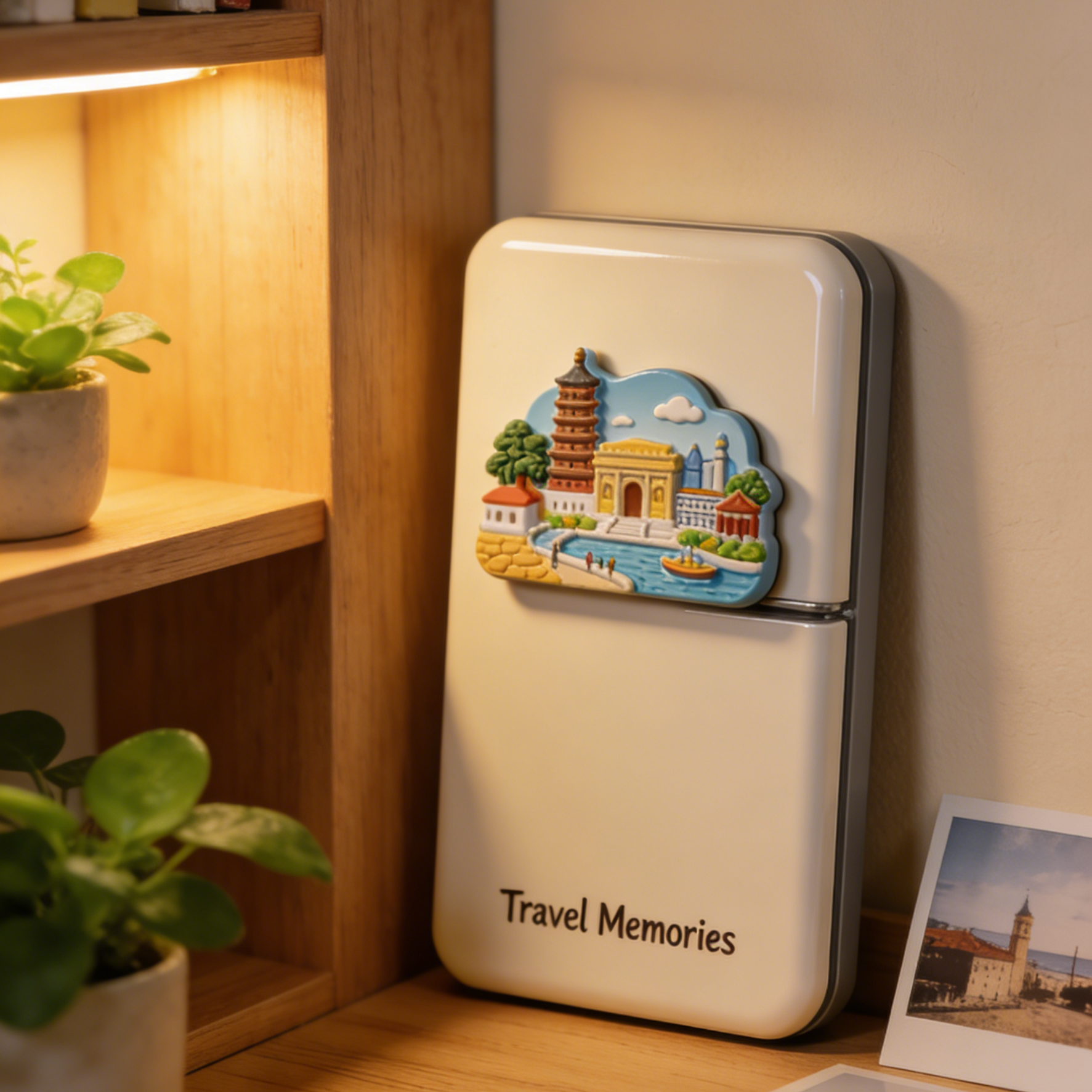 Factory Custom Design Tourist Souvenir Gifts 3d Resin Fridge Magnets From Around the World