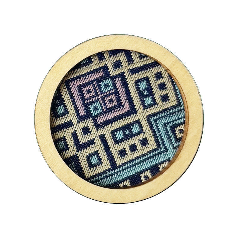 Zhuang brocade fridge magnet
