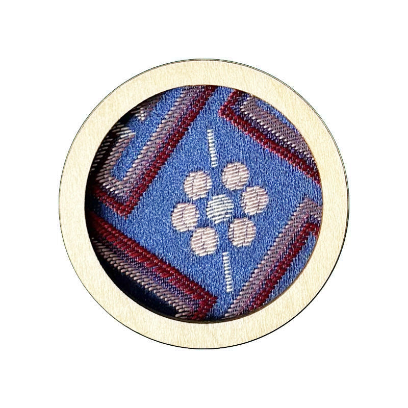 Zhuang brocade fridge magnet