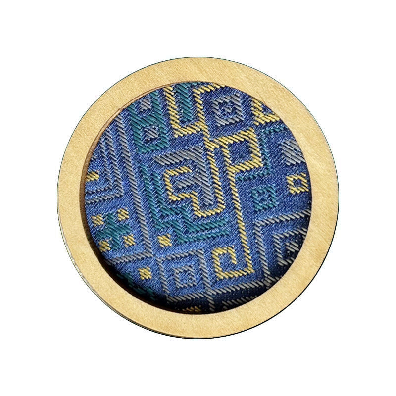 Zhuang brocade fridge magnet